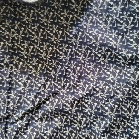 Guide London Premium Range Men's Blue Button Patterned Shirt - Picture 5 of 8